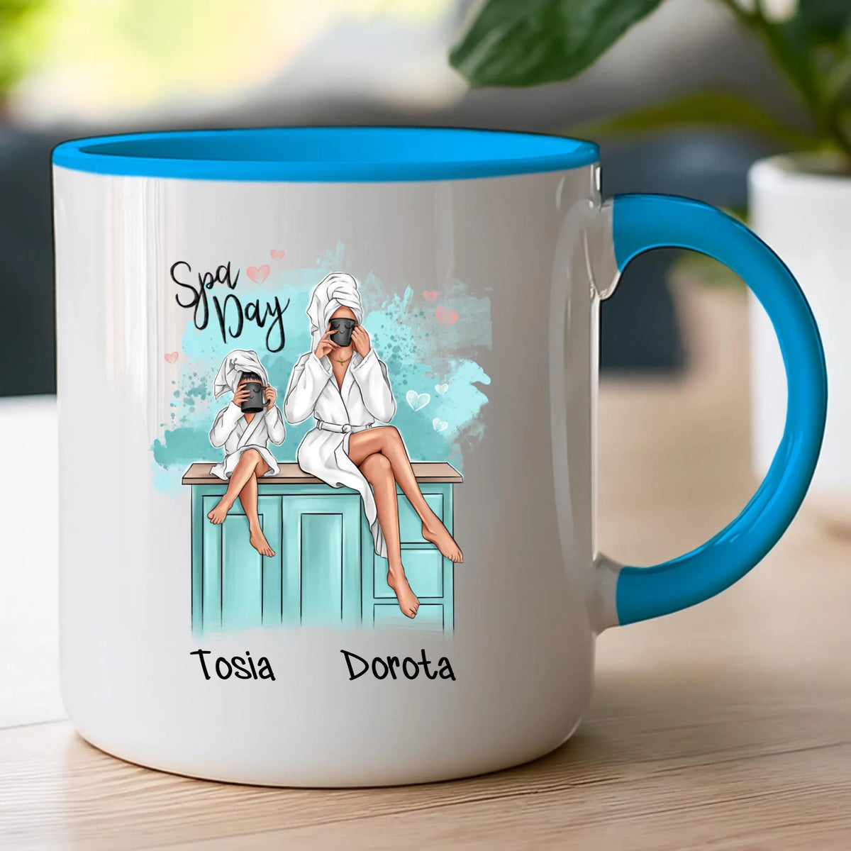Kubek personalizowany dla mamy i córki #315
