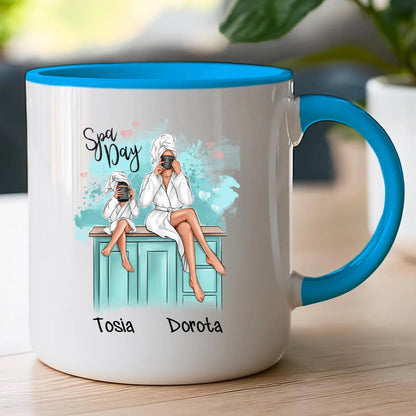 Kubek personalizowany dla mamy i córki #315