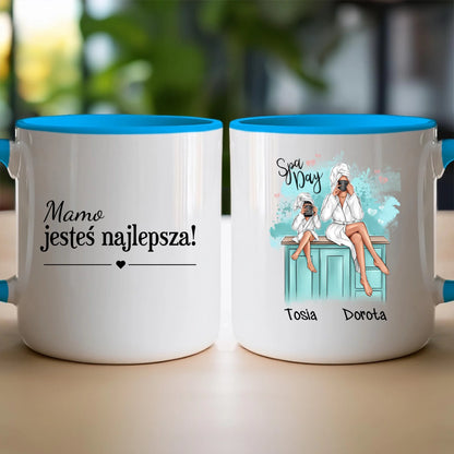 Kubek personalizowany dla mamy i córki #315