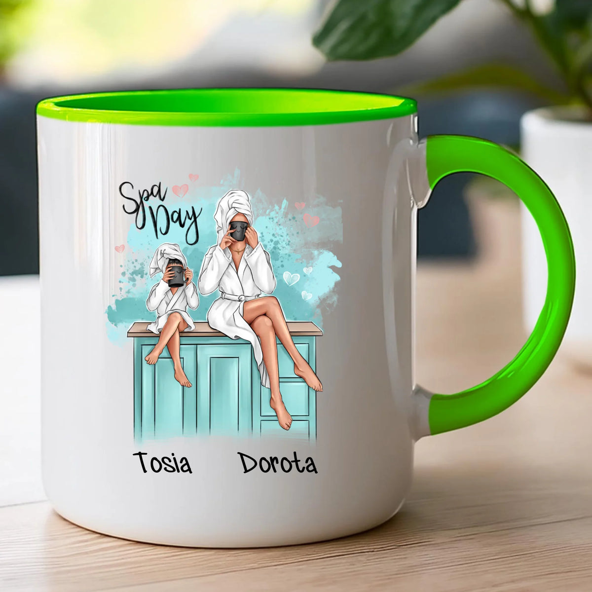Kubek personalizowany dla mamy i córki #315