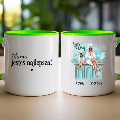 Kubek personalizowany dla mamy i córki #315