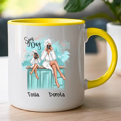 Kubek personalizowany dla mamy i córki #315
