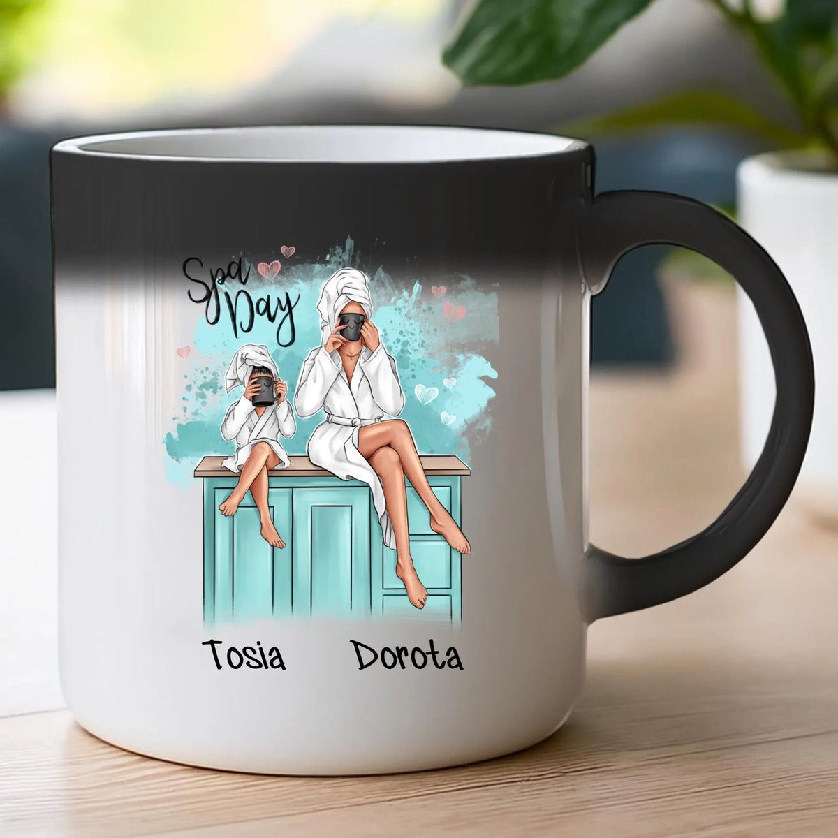 Kubek personalizowany dla mamy i córki #315