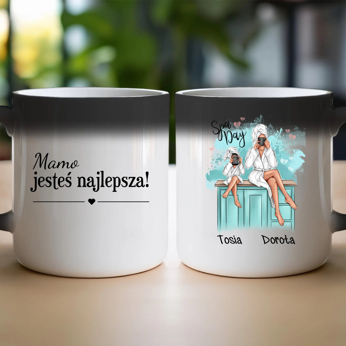 Kubek personalizowany dla mamy i córki #315