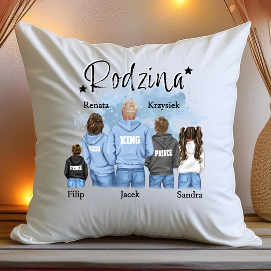 Poduszka personalizowana dla rodziny #835