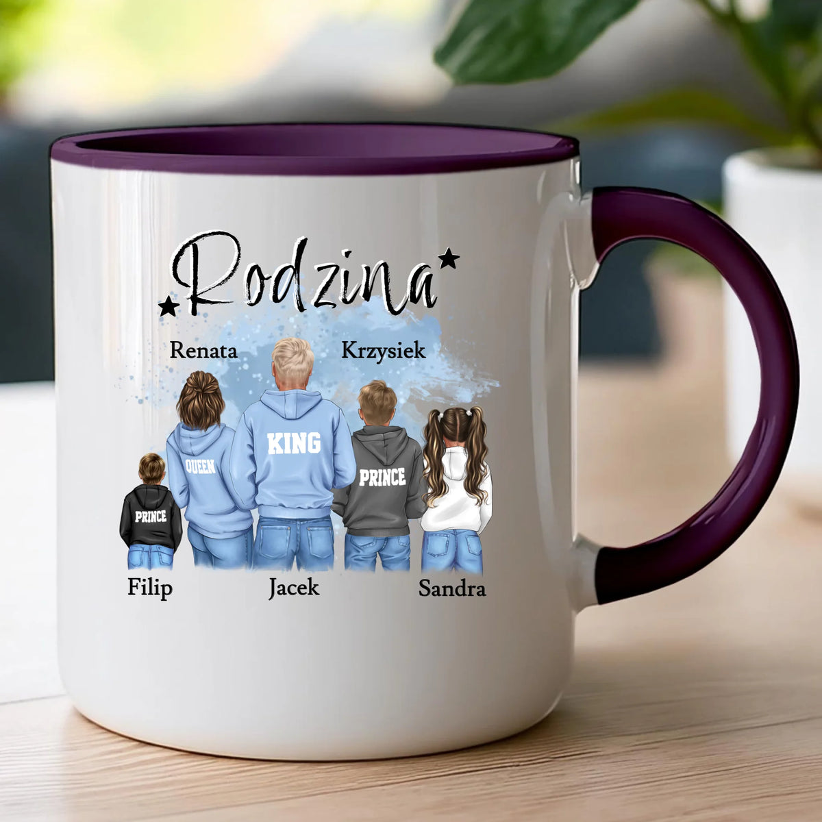 Kubek personalizowany dla rodziny #835