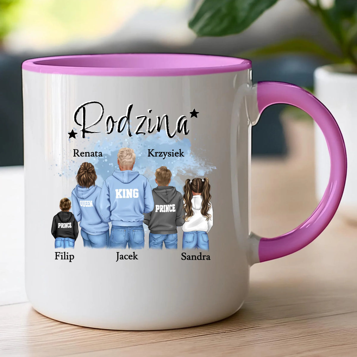 Kubek personalizowany dla rodziny #835
