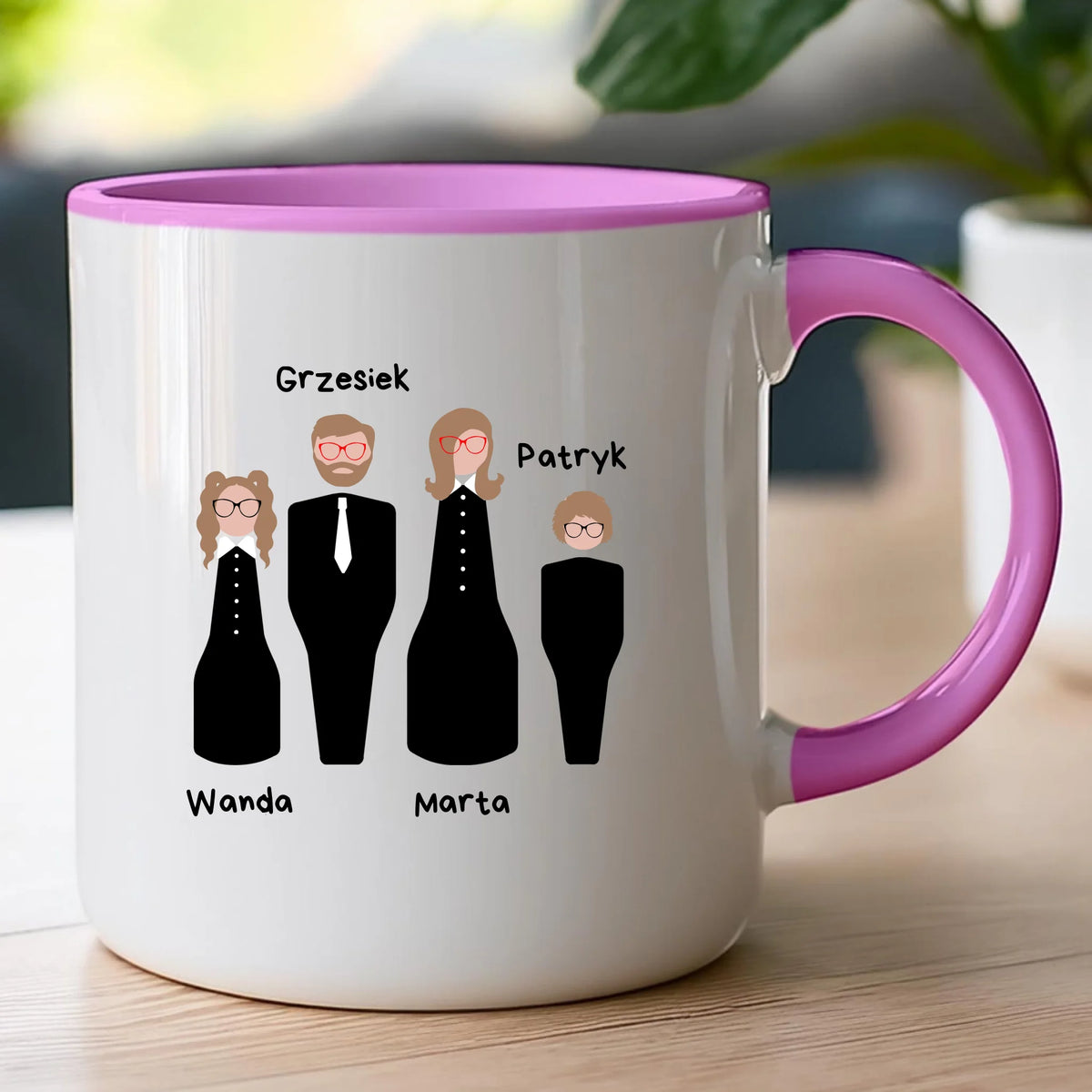 Kubek personalizowany dla rodziny #834