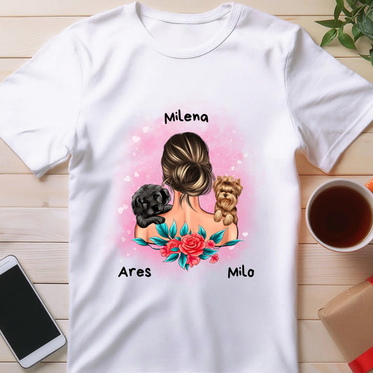 Koszulka personalizowana dla kobiety - zwierzaczki #529