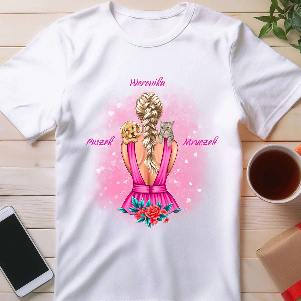 Koszulka personalizowana dla kobiety - ze zwierzakami #16