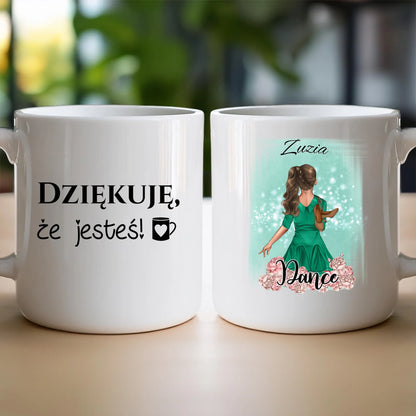 Kubek personalizowany dla dziewczynki #101