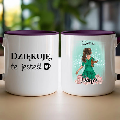 Kubek personalizowany dla dziewczynki #101