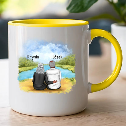 Kubek personalizowany dla babci i dziadka #609