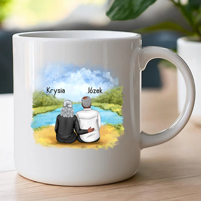 Kubek personalizowany dla babci i dziadka #609