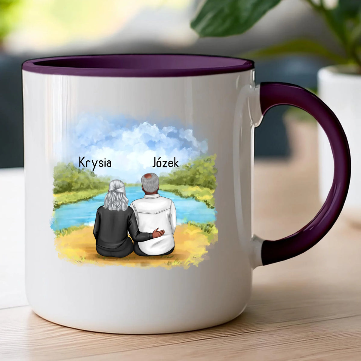 Kubek personalizowany dla babci i dziadka #609