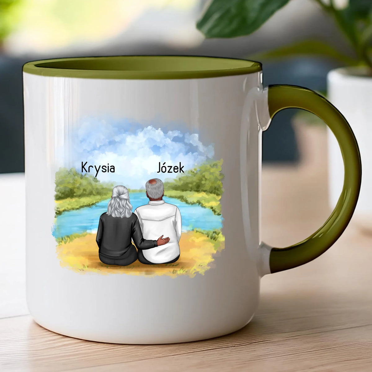 Kubek personalizowany dla babci i dziadka #609