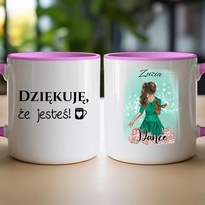 Kubek personalizowany dla dziewczynki #101