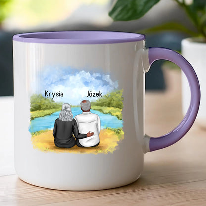 Kubek personalizowany dla babci i dziadka #609