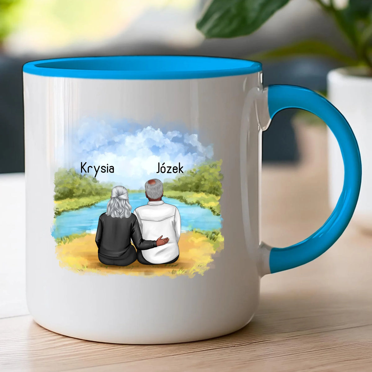 Kubek personalizowany dla babci i dziadka #609