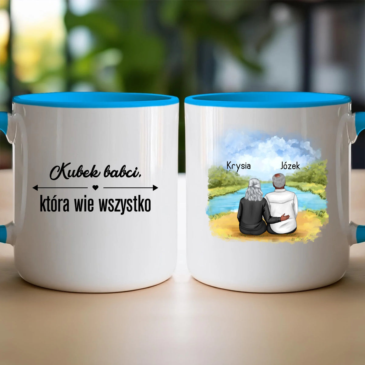 Kubek personalizowany dla babci i dziadka #609
