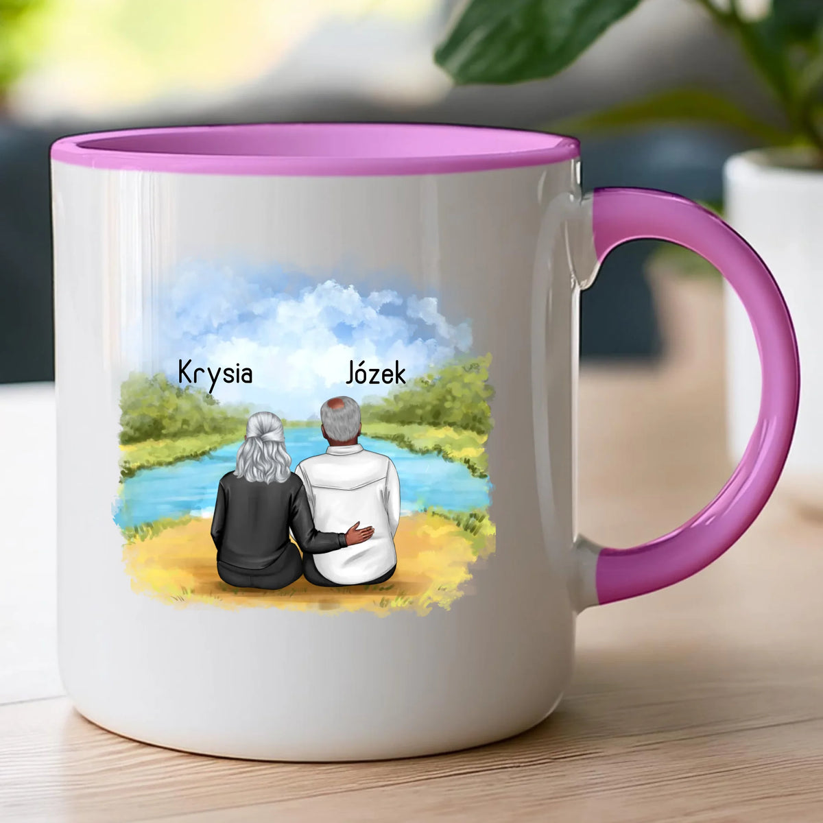 Kubek personalizowany dla babci i dziadka #609