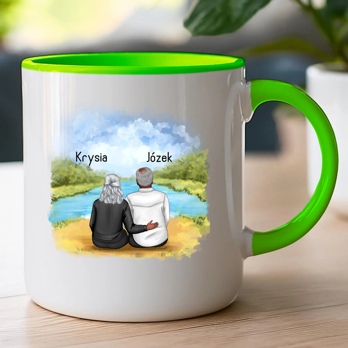 Kubek personalizowany dla babci i dziadka #609