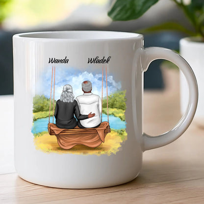 Kubek personalizowany dla babci i dziadka #609