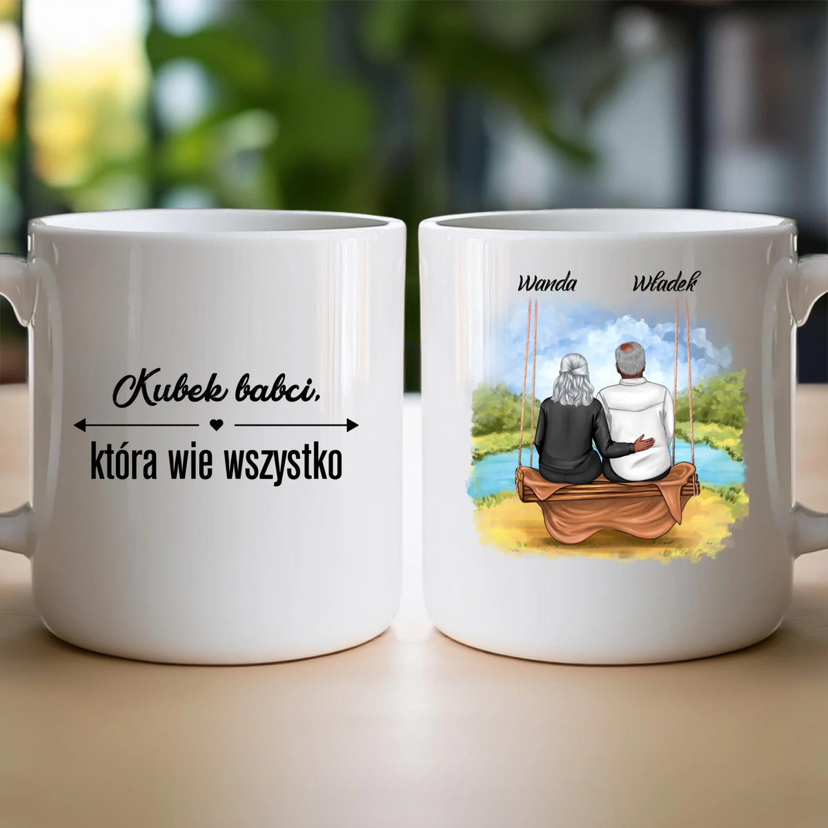 Kubek personalizowany dla babci i dziadka #609