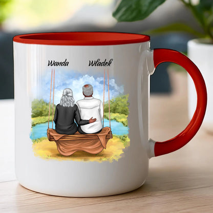Kubek personalizowany dla babci i dziadka #609