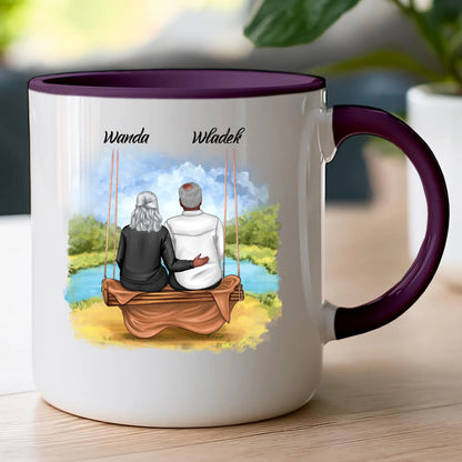 Kubek personalizowany dla babci i dziadka #609