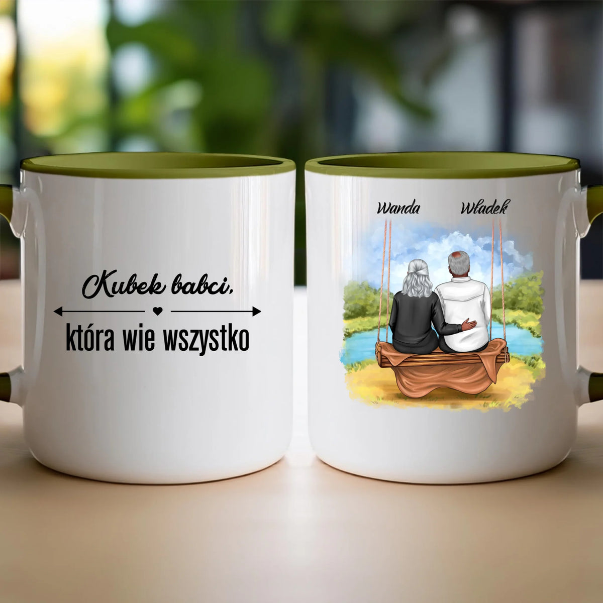 Kubek personalizowany dla babci i dziadka #609