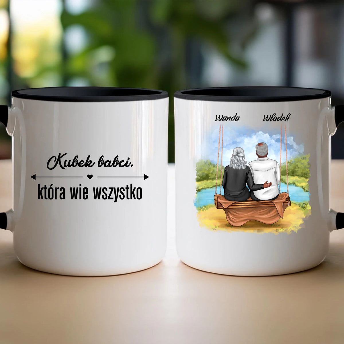 Kubek personalizowany dla babci i dziadka #609