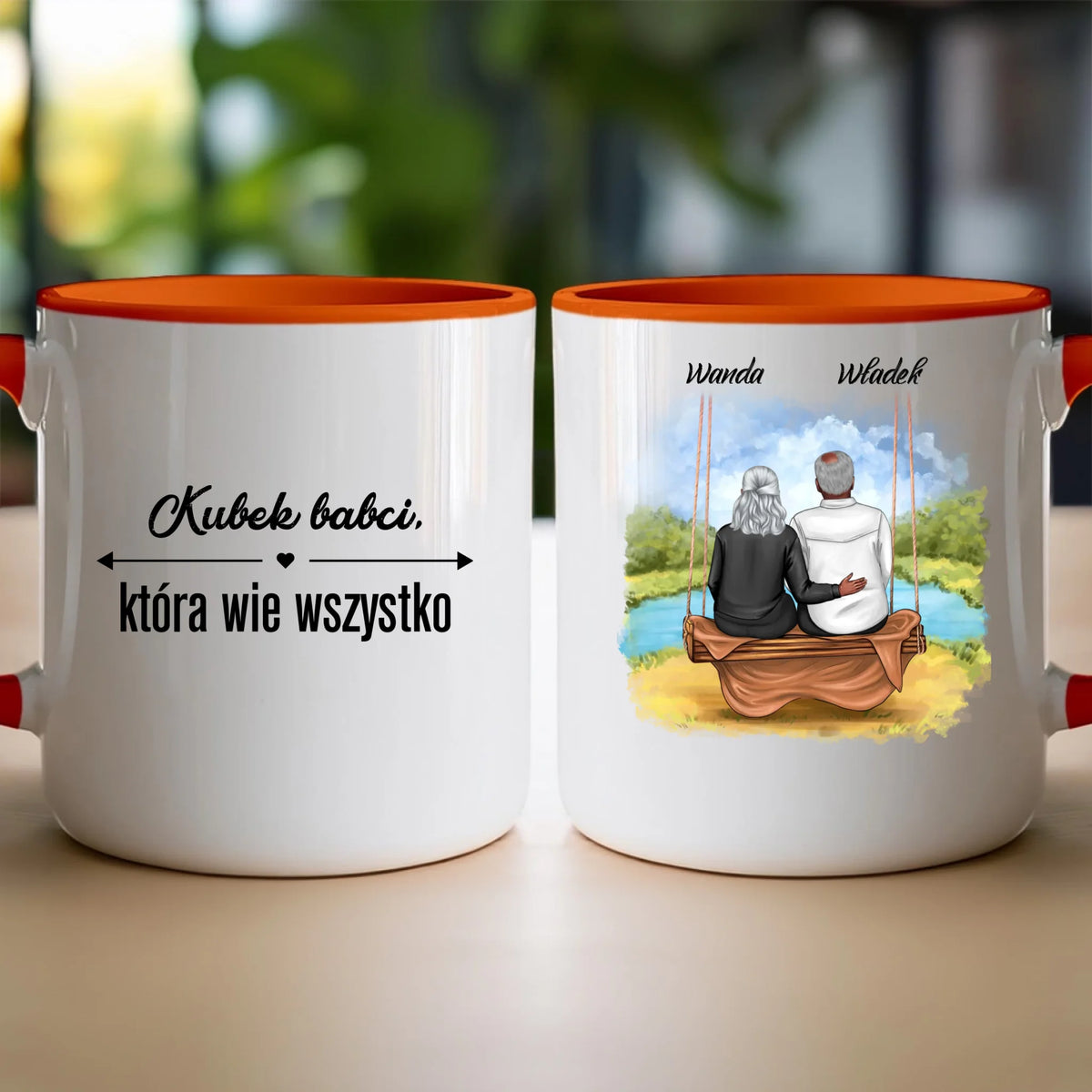 Kubek personalizowany dla babci i dziadka #609