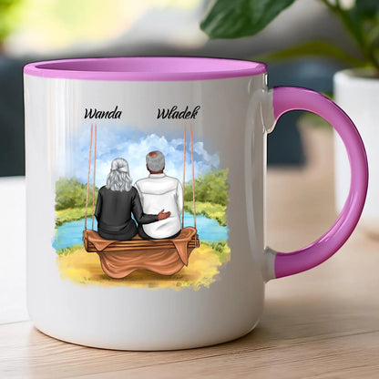 Kubek personalizowany dla babci i dziadka #609