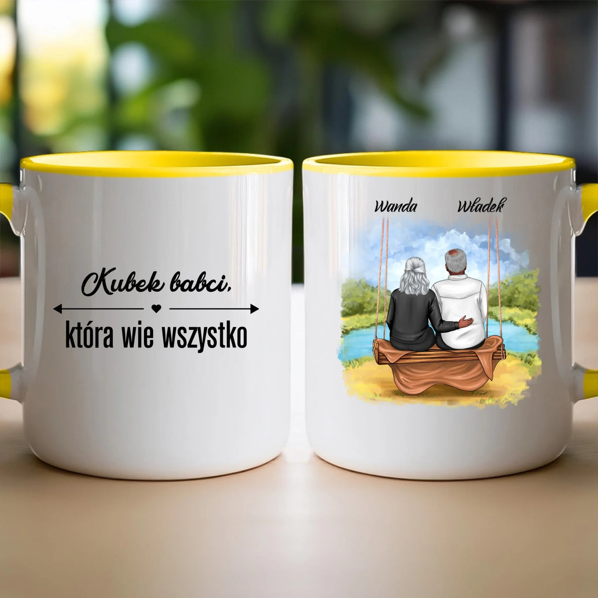 Kubek personalizowany dla babci i dziadka #609