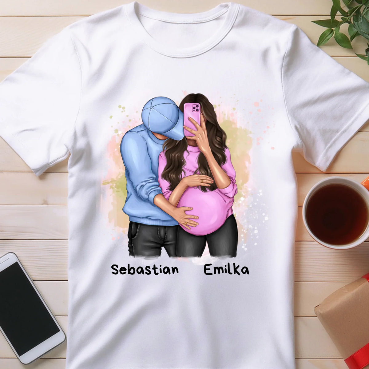 Koszulka personalizowana dla rodziców #903