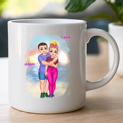 Kubek personalizowany dla par #77
