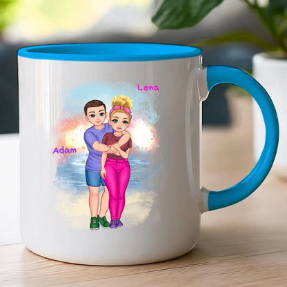 Kubek personalizowany dla par #77