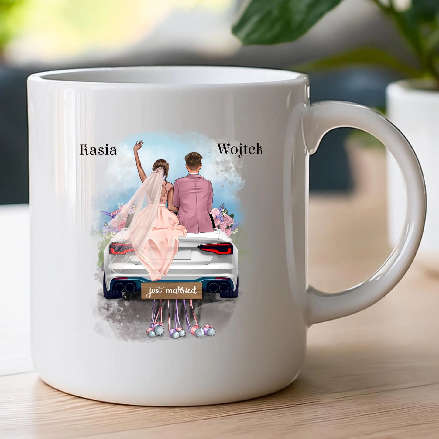 Kubek personalizowany dla par - ślub #79