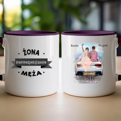 Kubek personalizowany dla par - ślub #79