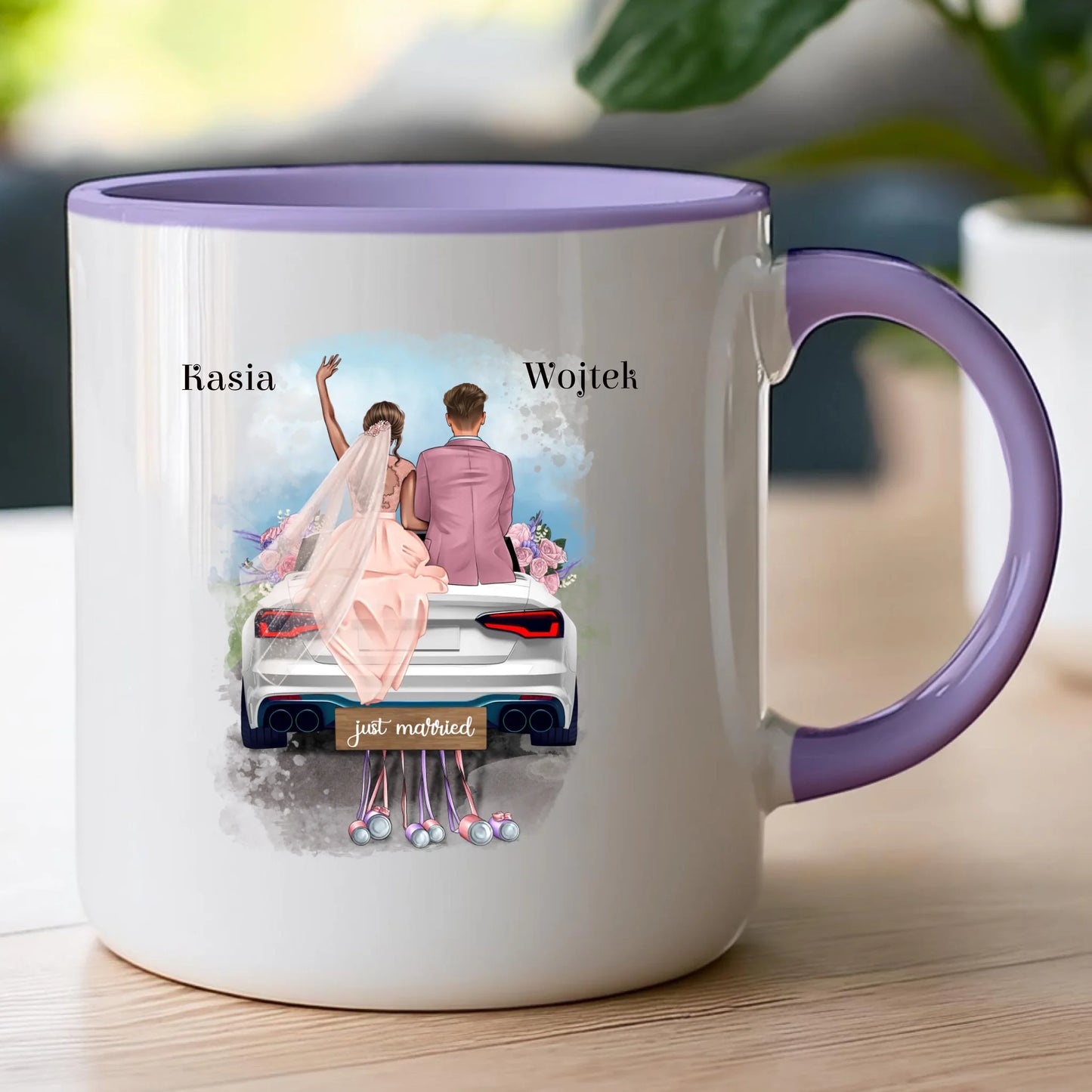 Kubek personalizowany dla par - ślub #79