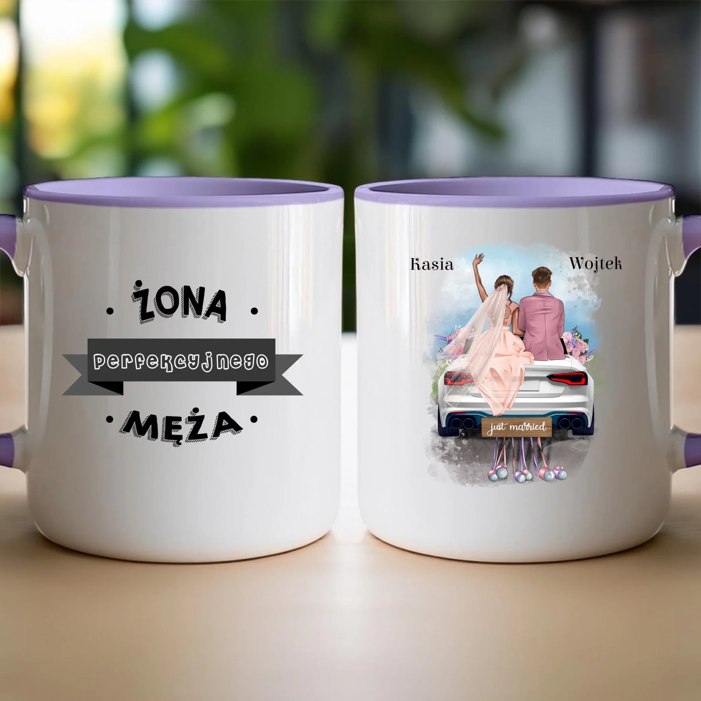 Kubek personalizowany dla par - ślub #79