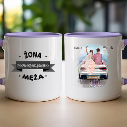 Kubek personalizowany dla par - ślub #79