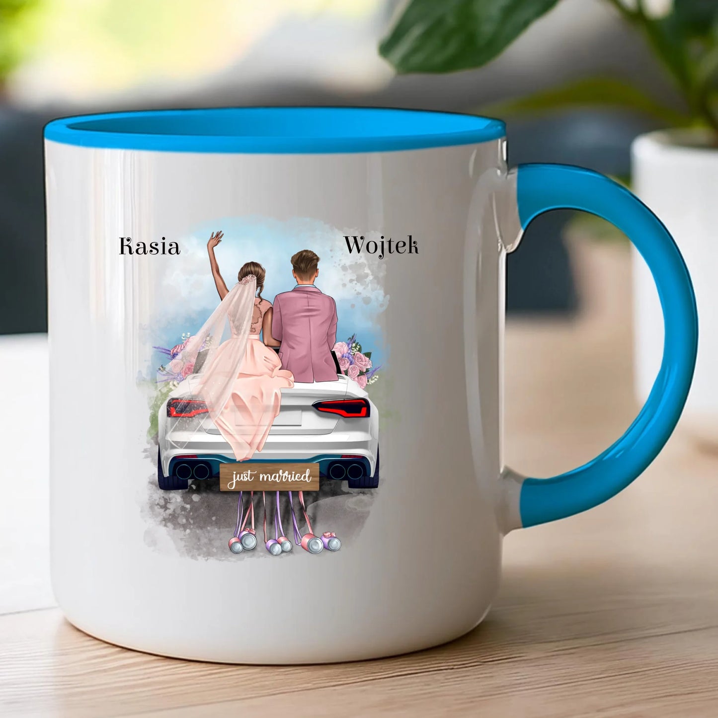 Kubek personalizowany dla par - ślub #79