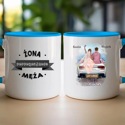 Kubek personalizowany dla par - ślub #79