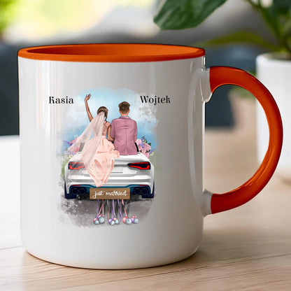 Kubek personalizowany dla par - ślub #79