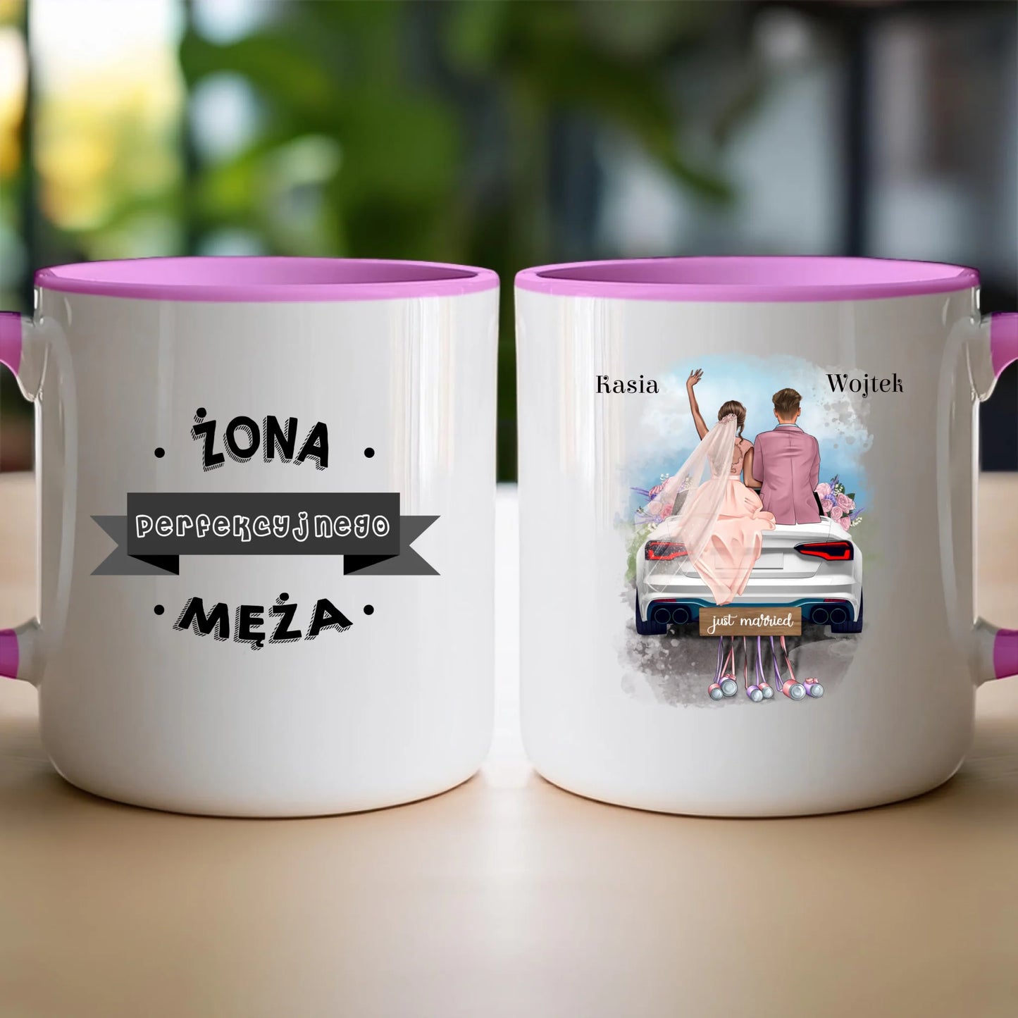 Kubek personalizowany dla par - ślub #79