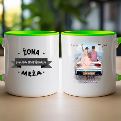 Kubek personalizowany dla par - ślub #79