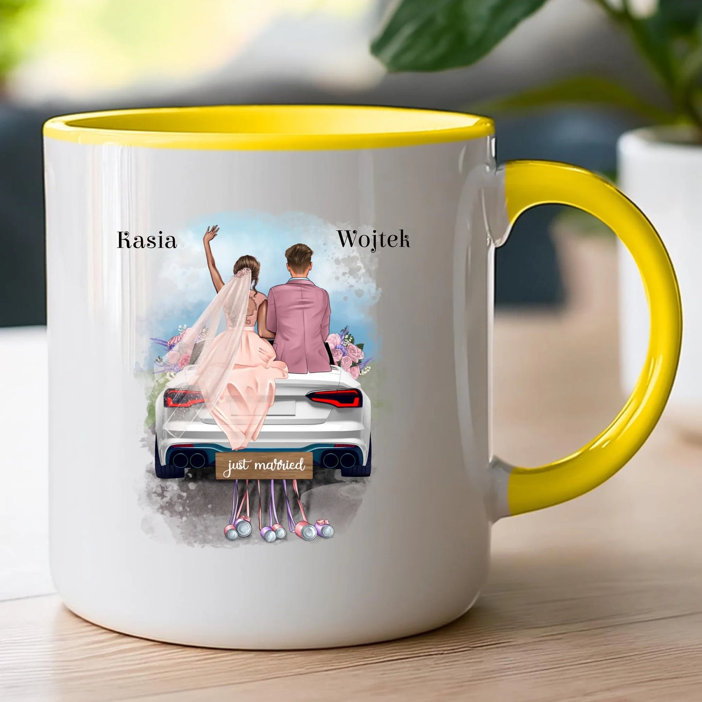 Kubek personalizowany dla par - ślub #79