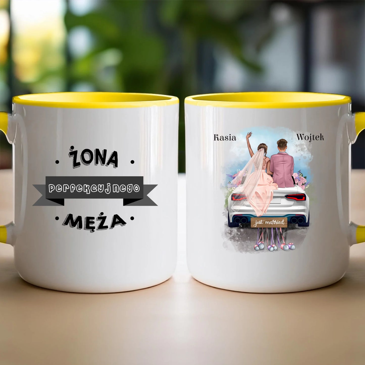 Kubek personalizowany dla par - ślub #79